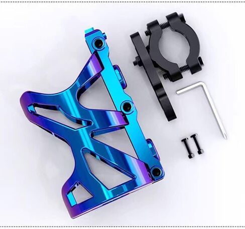 SaiDian 1Pcs Bike Water Bottle Cage Holder Motorcycle Cup Holder for ATV MTB Bicycle(with Screws Tool and Pipe Clamp) in Saudi Arabia