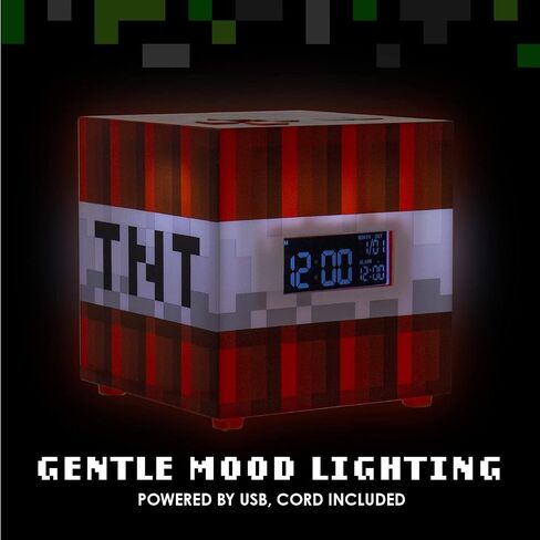 Paladone Steve Swaying Night Light for Kids | Officially Licensed Minecraft Bedroom Decor, Multicolour, one Size in Saudi Arabia
