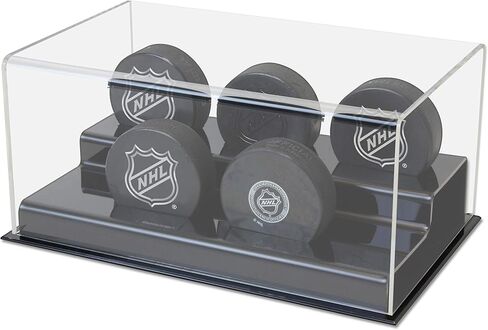 BCW Deluxe Acrylic 5 Hockey Puck Display in Saudi Arabia