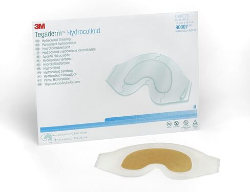 3M™ Tegaderm™ ضمادة غرواني مائي، 90007، عجزي، 6/صندوق 4 صناديق/علبة in Kuwait