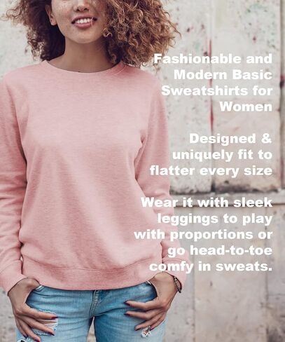 Southpole Women's Basic Fleece Crewneck in Kuwait