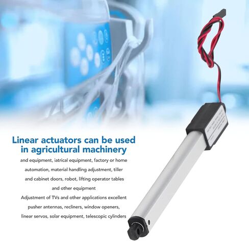 Mini Electric Linear Actuator, 12V DC 64N 15mm/s Mini Small Electric Motion Actuators Waterproof Linear Motion Actuator(50mm) in Saudi Arabia