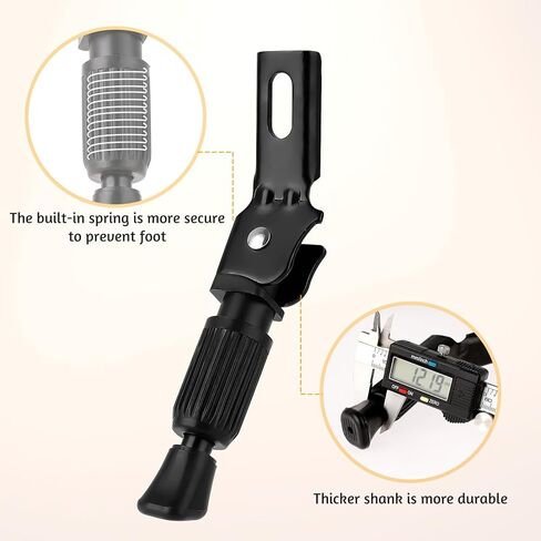 12 Inch Bike Kickstand, Bike Kickstand for 12" Wheel Adjustable Bicycle Kickstand Premium Steel with Pad for Rear Wheel Replacement for Training Wheel in Saudi Arabia