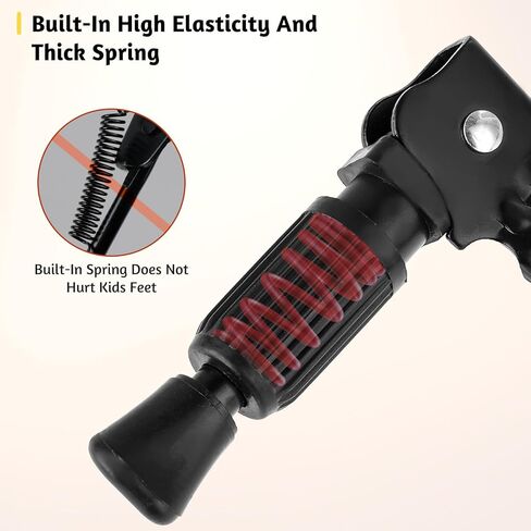 12 Inch Bike Kickstand, Bike Kickstand for 12" Wheel Adjustable Bicycle Kickstand Premium Steel with Pad for Rear Wheel Replacement for Training Wheel in Saudi Arabia