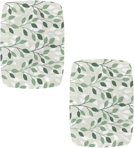 3D Flower Print Vanity Seat Cover Set of 2 Rectangle Stool Covers with Elastic Bottom Removable Soft Saddle Seat Cover Furniture Chair Seat Cover in Saudi Arabia