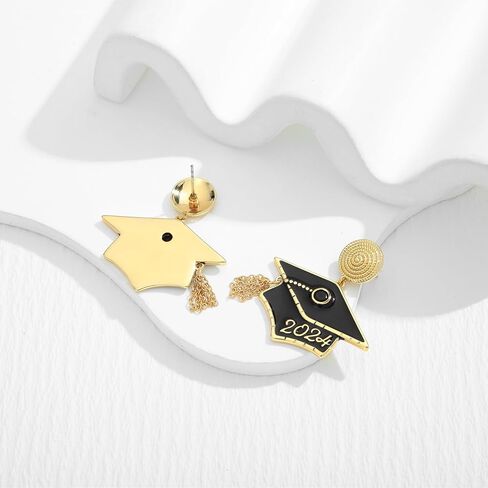 Graduation Scroll Earrings For Women Last Day Of School Earrings Graduation Dangle Drop Earrings Fashion High School College Jewelry Gift in Saudi Arabia