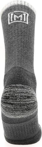 جوارب MIRMARU الرجالية 5 أزواج للمشي لمسافات طويلة في الهواء الطلق والجري والرحلات والتحكم في الرطوبة، جوارب تيري مبطنة بالكامل in Kuwait