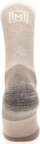 جوارب MIRMARU الرجالية 5 أزواج للمشي لمسافات طويلة في الهواء الطلق والجري والرحلات والتحكم في الرطوبة، جوارب تيري مبطنة بالكامل in Kuwait