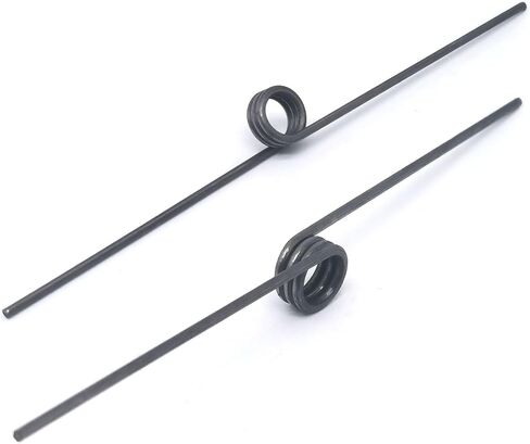 Tiny Spring Steel Torsion Spring,180 Degree Springs,Mechanical Small Torsion Spring,Compression Spring,1.2mm Wire Dia x 10mm OD x4 Coils,5pcs in Saudi Arabia