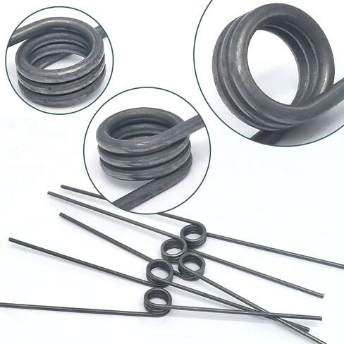 Tiny Spring Steel Torsion Spring,180 Degree Springs,Mechanical Small Torsion Spring,Compression Spring,1.2mm Wire Dia x 10mm OD x4 Coils,5pcs in Saudi Arabia