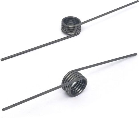 Tiny Spring Steel Torsion Spring,180 Degree Springs,Mechanical Small Torsion Spring,Compression Spring,1.2mm Wire Dia x 10mm OD x4 Coils,5pcs in Saudi Arabia