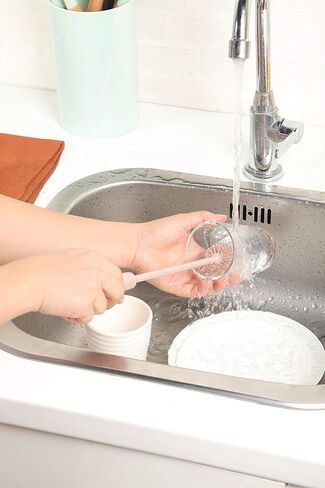 فرشاة أطباق من السيليكون مع مجموعة تنظيف بمقبض in Kuwait