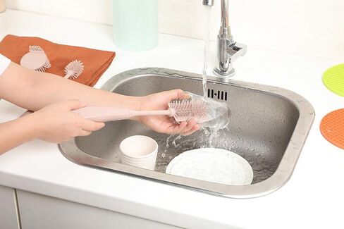 فرشاة أطباق من السيليكون مع مجموعة تنظيف بمقبض in Kuwait