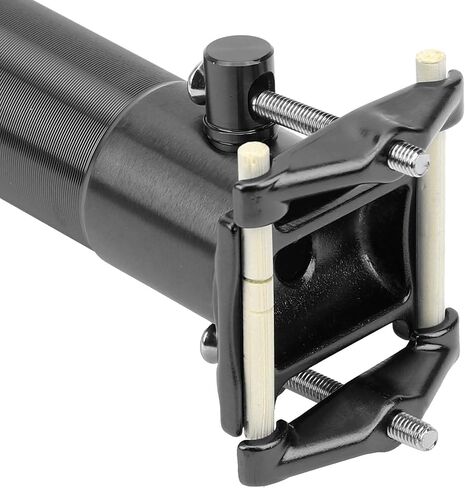 مقعد دراجة من سبائك الألومنيوم من Seatpost أنبوب 33.9 مم قابل للطي لركوب الدراجات على الطريق أنبوب مقعد الدراجة الجبلية (أسود) in Saudi Arabia