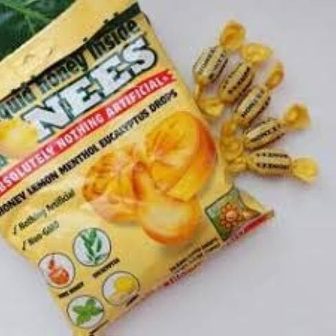 Honees Honey Lemon Cough Drops, 20 Drops Each (Pack of 3) in Saudi Arabia
