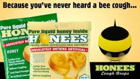 Honees Honey Lemon Cough Drops, 20 Drops Each (Pack of 3) in Saudi Arabia