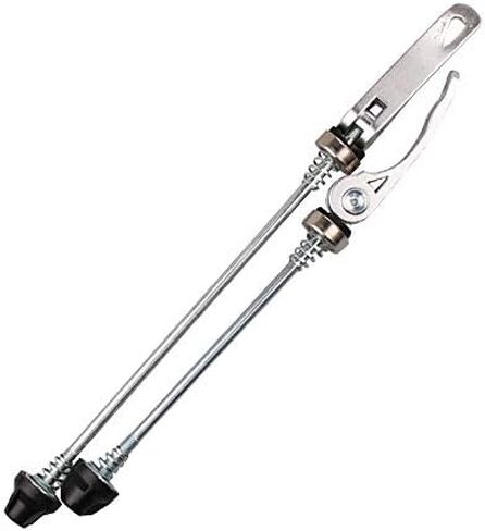 Road Mountain Bicycle MTB Wheel Hub Front and Rear QR Quick Release Skewers Clip Lever Axle 145/185mm, Pair,Multiple Color Options in Saudi Arabia