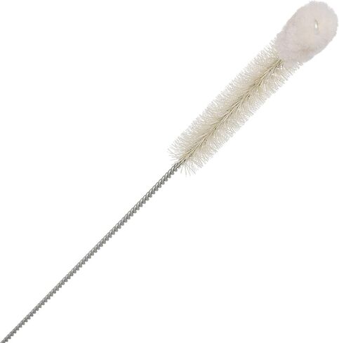 Redecker Pig Bristle and Wool Tip Bottle Cleaning Brush Set with Wire Handles, Set of 5, Various Sizes, Made in Germany in Saudi Arabia