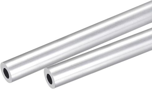 uxcell 6063 Aluminum Round Tube 3mm OD 2mm Inner Dia 250mm Length Pipe Tubing 2 Pcs in Saudi Arabia