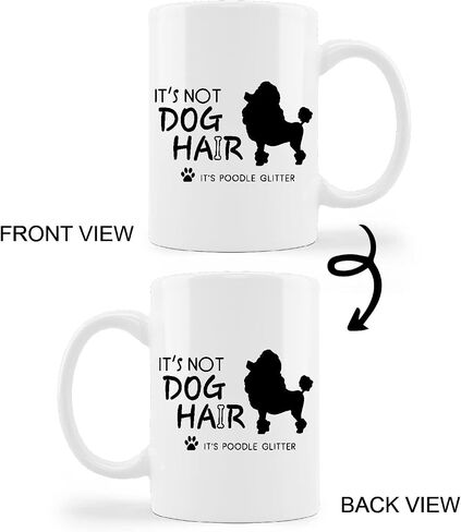 unny Labrador Dog Mug Cup,It's Not Dog Hair It's Labrador Glitter Ceramic Mug-11oz Coffee Milk Tea Mug Cup,Gifts For Dog Lovers Labrador Mom Dog Mom Women Men Teen Girls in Saudi Arabia