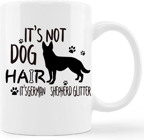 كوب كوب للكلاب من unny Labrador، إنه ليس شعر كلب، إنه كوب سيراميك لامع من لابرادور - كوب كوب شاي حليب القهوة سعة 11 أونصة، هدايا لمحبي الكلاب من لابرادور وأم الكلب والأم والنساء والرجال والفتيات المراهقات in Kuwait