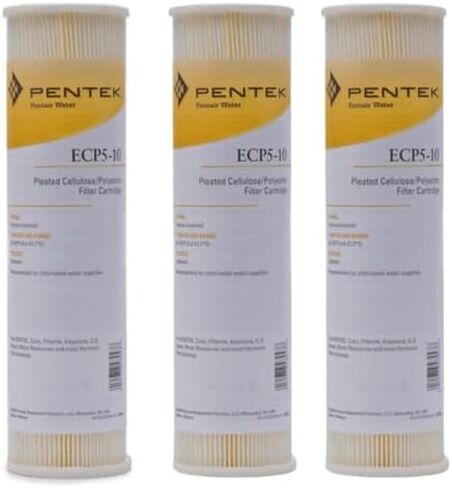 IPW Industries Inc- ECP5-10 (255482-43)- 10" x 2.5" Pleated Cellulose 5 Micron Sediment Filter 3 Pack in Saudi Arabia