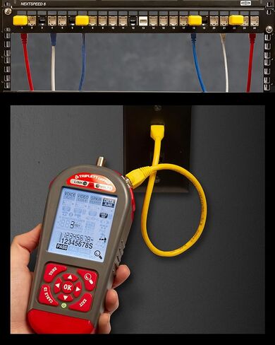 Triplett LVPRO10 TDR/Cable Tester - Test and Trace Both Twisted Pair (CAT5E/6/6A/8) and Coax Cables in Saudi Arabia