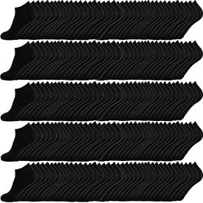 100 Pairs Thin Low Cut Ankle Socks for Men & Women Bulk Socks,Breathable Casual Socks Athletic Sock Wholesale