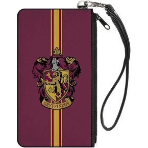 Buckle-Down Zip Wallet Harry Potter Large Accessory, Harry Potter, 8" x 5"
