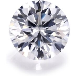 Moissanite Loose Stones Round Brilliant Cut D Color Grade Colorless VVS Clarity For Jewelry Making With GRA Cetificate