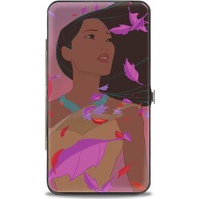 Buckle-Down Women's Hinge Wallet-Pocahontas, 7" x 4"