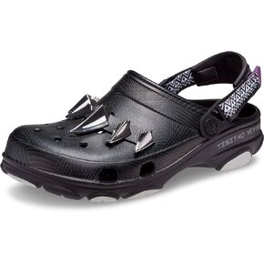 Unisex-Adult Classic All-Terrain Black Panther Clog