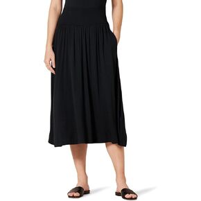 Amazon Essentials Women's Jersey Pull On Midi Length Skirt