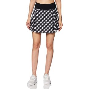 Nike Dri Fit Women's Printed Club Tennis Skort Black/White Small