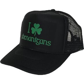 Promotion & Beyond I Shamrock Shenanigans Unisex Hat Cap | St Patrick's Day Adjustable
