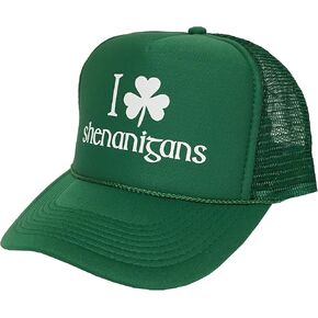Promotion & Beyond I Shamrock Shenanigans Unisex Hat Cap | St Patrick's Day Adjustable in Kuwait
