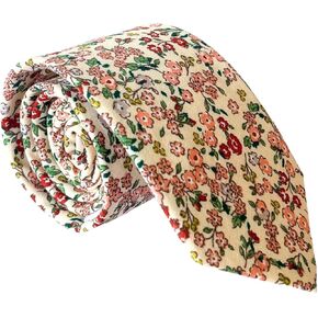 THOM Ties for Men - Solid Color Ties, Floral Ties, Cool Ties - Modern Skinny Ties