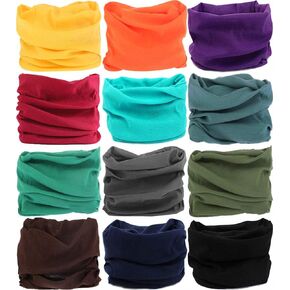 Headband Neck Gaiter Head Wrap Headwear Face Mask Magic Scarf Bandana for Men and Women