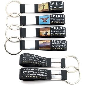 Inkstone Christian Devotional Bible Keychains Faith Prayer Truth Spirit