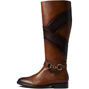 FRANCO CUADRA Women's Riding Boot in Genuine Leather Brown, 83TTSTS