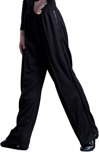 Kids Boys Toddler Striped Latin Modern Dance Pants Elastic Waist Salsa Tango Cha Cha Ballroom Trousers Dancewear Loose in Saudi Arabia