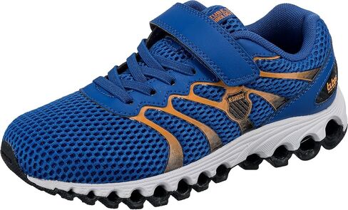 K-Swiss Kid's Tubes 200 Velro Training Shoe, Classic Blue/Orange/Black, 10.5 M in Saudi Arabia