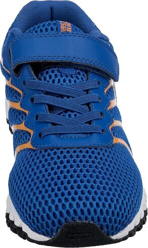 K-Swiss Kid's Tubes 200 Velro Training Shoe, Classic Blue/Orange/Black, 10.5 M in Saudi Arabia