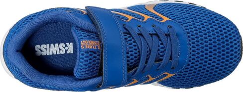 K-Swiss Kid's Tubes 200 Velro Training Shoe, Classic Blue/Orange/Black, 10.5 M in Saudi Arabia