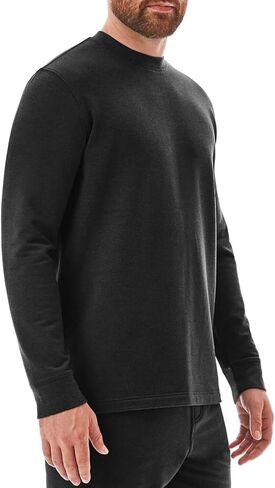 تيشيرت Member's Mark Soft بأكمام طويلة (X-Large، أسود منقط) in Kuwait