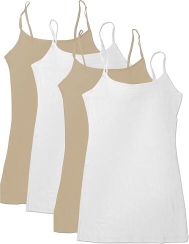 4 Pack Active Basic Women's Basic Tank Tops in Saudi Arabia