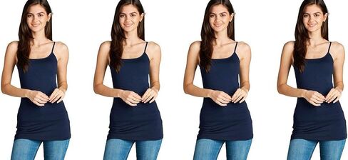 4 Pack Active Basic Women's Basic Tank Tops in Saudi Arabia