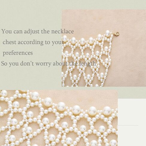 لؤلؤة شال الجسم سلسلة اللؤلؤ الكتف مجوهرات الجسم مثير شرابة الجسم سلسلة الصيف شاطئ الجسم اكسسوارات صحن سلاسل الجسم الطرف in Kuwait