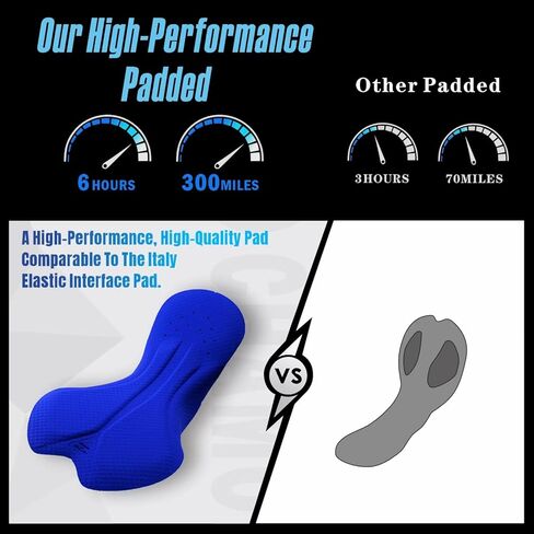 شيفالسكي سروال ضيق لركوب الدراجات للرجال 4 دي مبطن حراريًا لركوب الدراجات in Kuwait