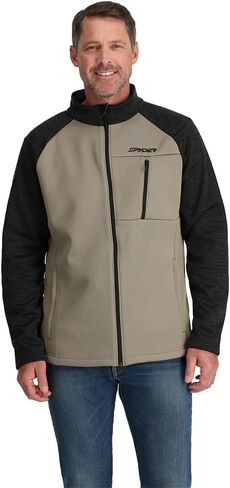 Spyder Men's Encore Fleece Jacket – Full Zip in Saudi Arabia